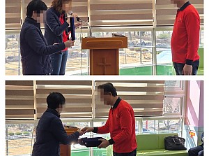 25.03.17 노인인권증진 우수 직원 표창패 전달식